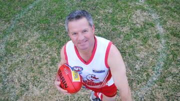 Steve Armstrong was "fierce and competitive" but always fair in his 438 games for the Goulburn Swans and Goulburn Hawks. He died at age 63 on April 26. Picture by Lloyd Scroope.